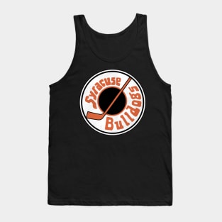 SlapShot Movie - McCracken Bulldogs Jersey Tank Top